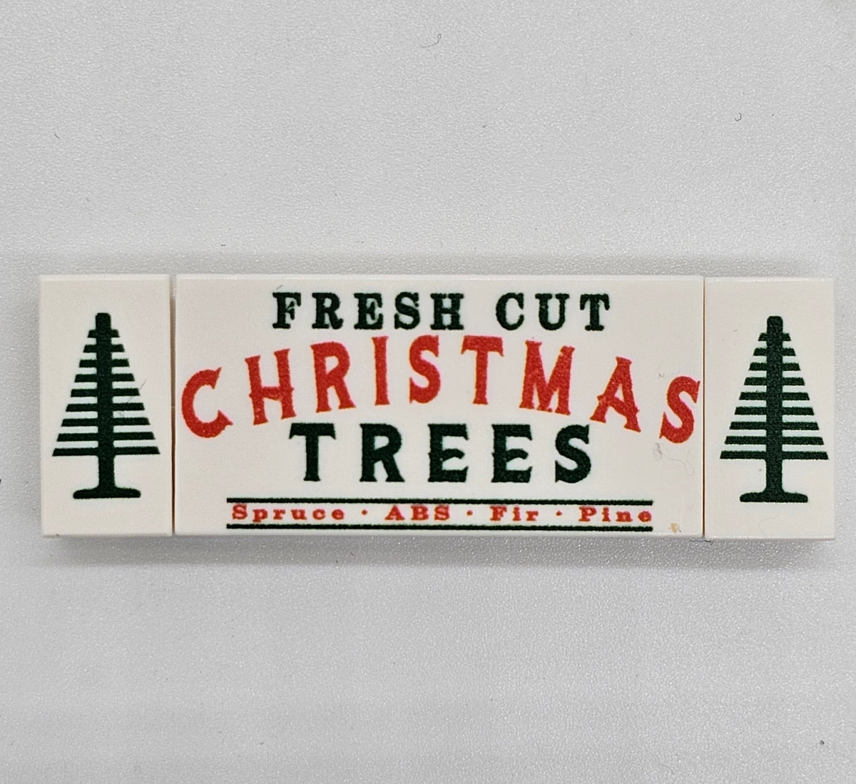 Fresh Cut Christmas Trees Sign BBG