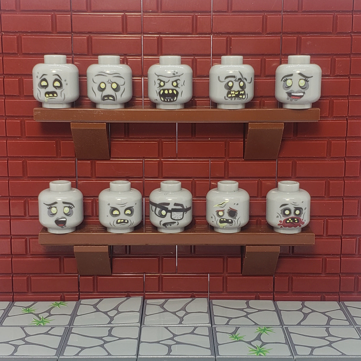 Zombie Head Pack V6
