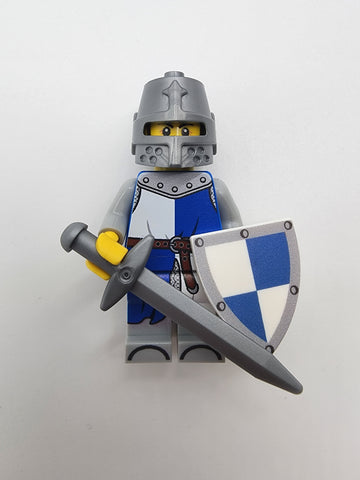 Fully Armored Blue Knight