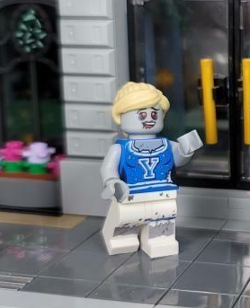 Lego top zombie cheerleader