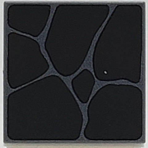 Cobblestone Tile - Dark Grey Stone