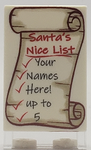 Custom Santa's Nice List