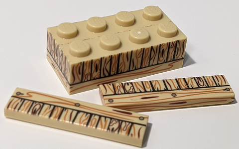 2x4 Brick Crate With Tops Various Colors BBG Forge
